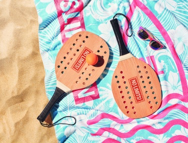 Logotrade promotional gift picture of: Rosewood beach tennis set