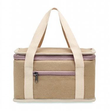 Logo trade promotional products picture of: 6 can cool bag canvas 320gr/m²