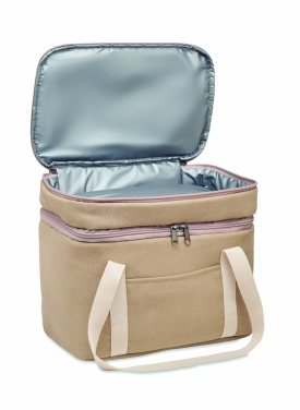 Logotrade business gift image of: Cooler bag canvas 320 gr/m²