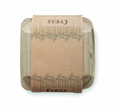 Logo trade promotional products picture of: Egg carton growing kit