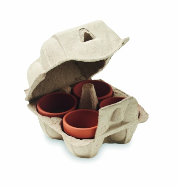 Logotrade promotional item picture of: Egg carton growing kit