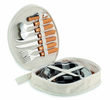 Logo trade promotional product photo of: Picnic 2 person set in pouch