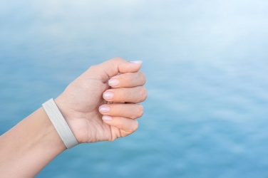 Logo trade business gift photo of: Sheet of seed paper wristbands