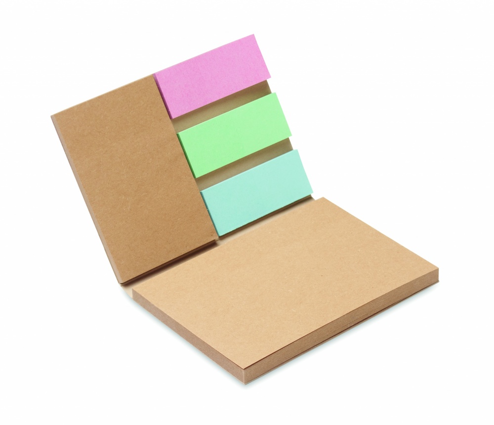 Logo trade promotional items picture of: Recycled paper memo set