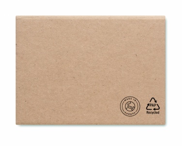 Logo trade promotional products image of: Recycled memo pad set