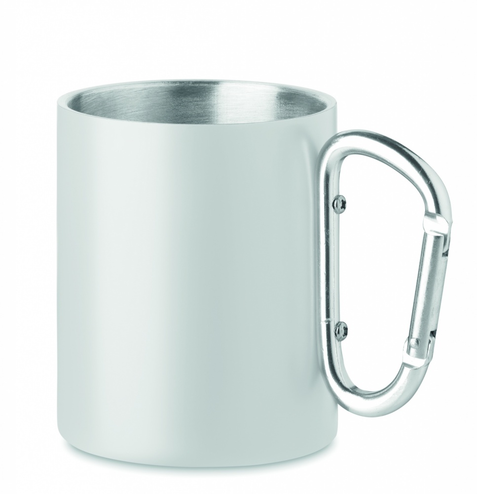 Logotrade business gifts photo of: Metal mug and carabiner handle