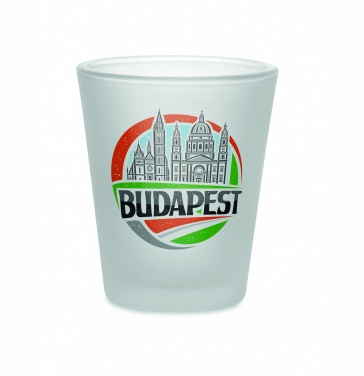 Logotrade promotional gift picture of: Sublimation shot glass 44ml