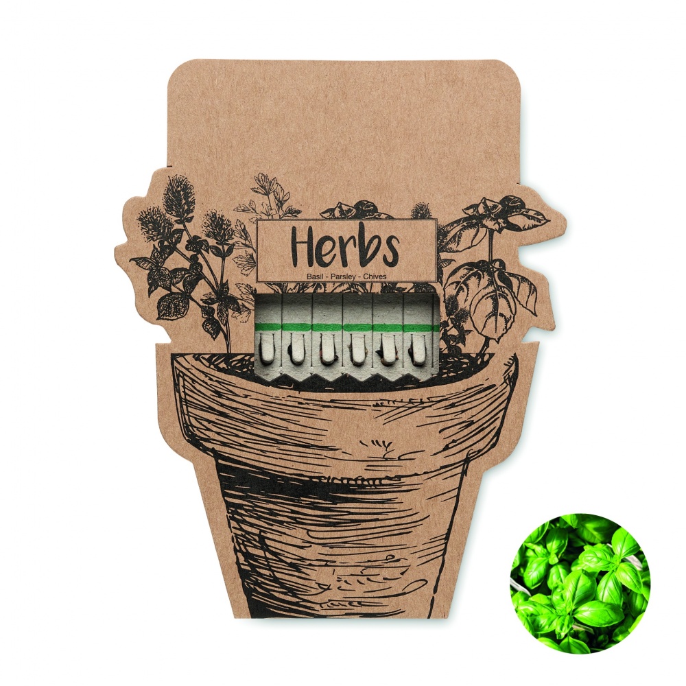 Logotrade promotional gift image of: Herb seeds sticks