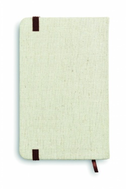 Logotrade corporate gift picture of: A6 canvas notebook lined
