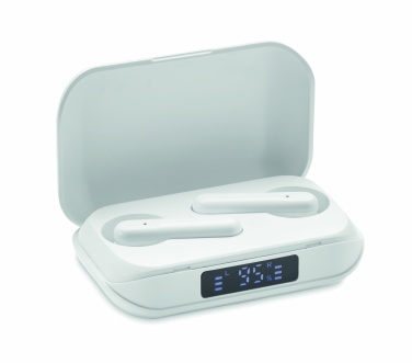 Logotrade promotional giveaway picture of: Recycled ABS TWS earbuds