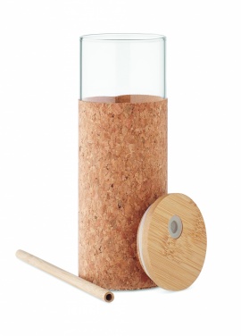 Logotrade corporate gift image of: Glass tumbler sleeve 450 ml