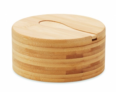 Logotrade promotional item picture of: Salt and pepper bamboo box