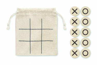 Logotrade promotional item picture of: Wooden tic tac toe