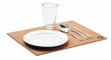 Logo trade promotional items image of: Placemat in cork