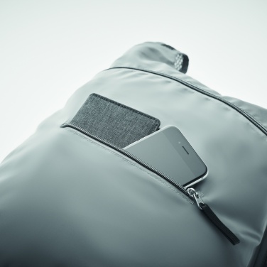 Logo trade promotional merchandise photo of: Foldable reflective sports bag