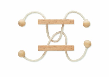 Logotrade business gift image of: Wooden brain teaser rectangle
