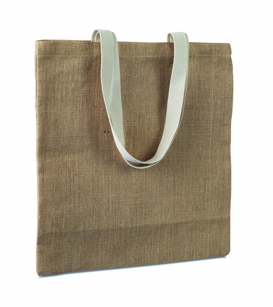 Logotrade promotional product image of: Jute shopping bag