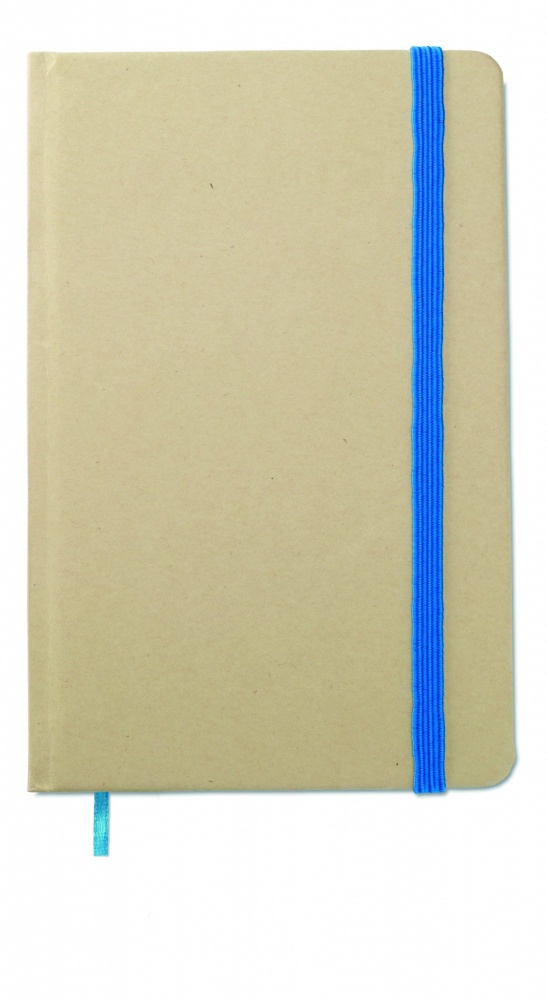 Logotrade promotional giveaway picture of: A6 recycled notebook 96 plain