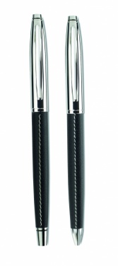 Logotrade promotional merchandise picture of: Ball pen and roller set