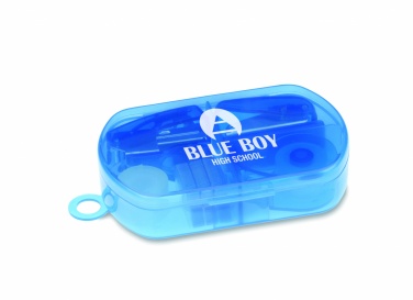Logo trade promotional merchandise image of: Stationery set in plastic box