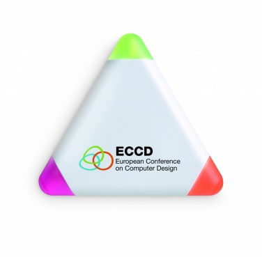 Logotrade promotional item picture of: Triangular highlighter