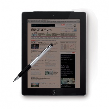 Logo trade corporate gifts picture of: Twist and touch ball pen