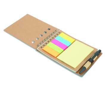 Logotrade promotional product image of: Notepad with pen and memo pad