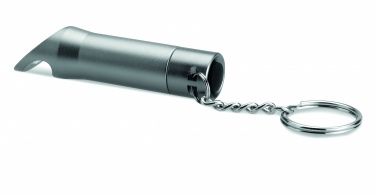 Logotrade promotional giveaway image of: Metal torch key ring Ylivieska