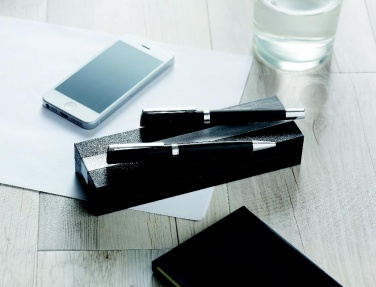 Logotrade promotional merchandise image of: Pen and roller in paper box