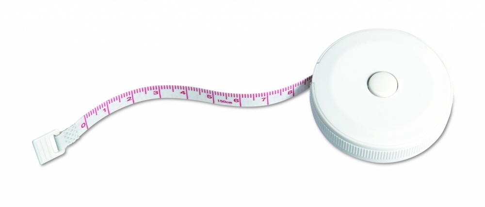 Logo trade promotional merchandise photo of: Tailors measuring tape 1m