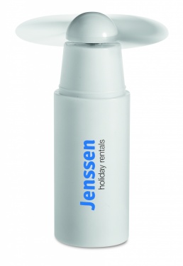 Logo trade promotional products image of: Mini fan