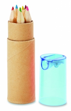 Logotrade advertising products photo of: 6 coloured pencils