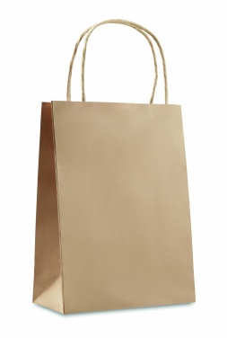Logo trade promotional merchandise image of: Gift paper bag small 150 gr/m²