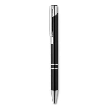 Logotrade business gift image of: Push button aluminium pen BERN