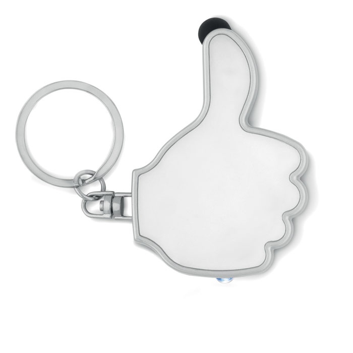 Logotrade promotional merchandise photo of: Thumbs up led light w/key ring Valmiera