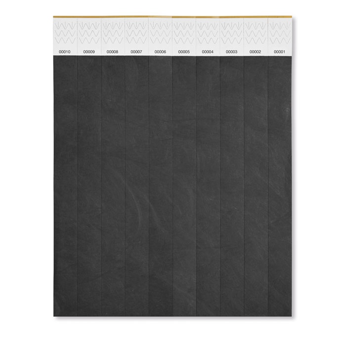 Logotrade business gift image of: One sheet of 10 wristbands