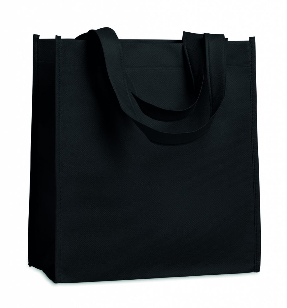 Logo trade promotional item photo of: 80gr/m² nonwoven shopping bag