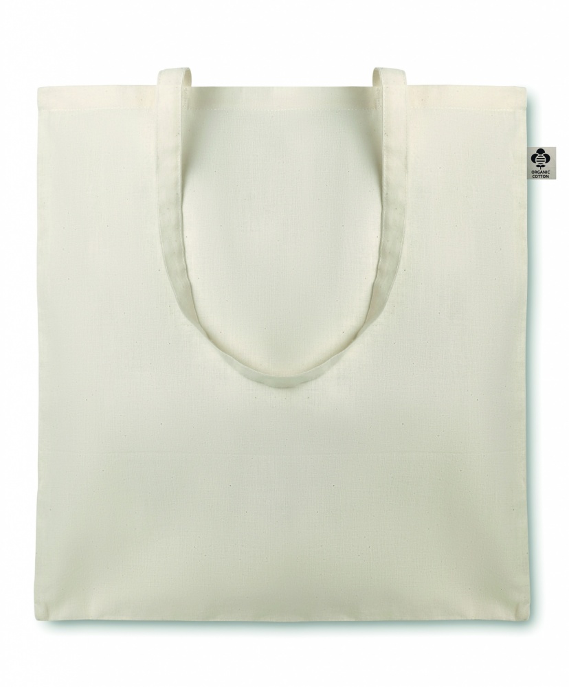 Logo trade corporate gift photo of: 105gr/m² organic cotton bag