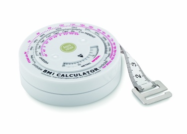 Logo trade promotional products image of: BMI measuring tape