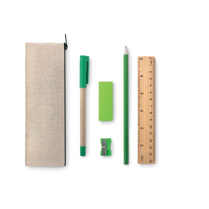 Logo trade promotional merchandise picture of: 6 piece stationary set