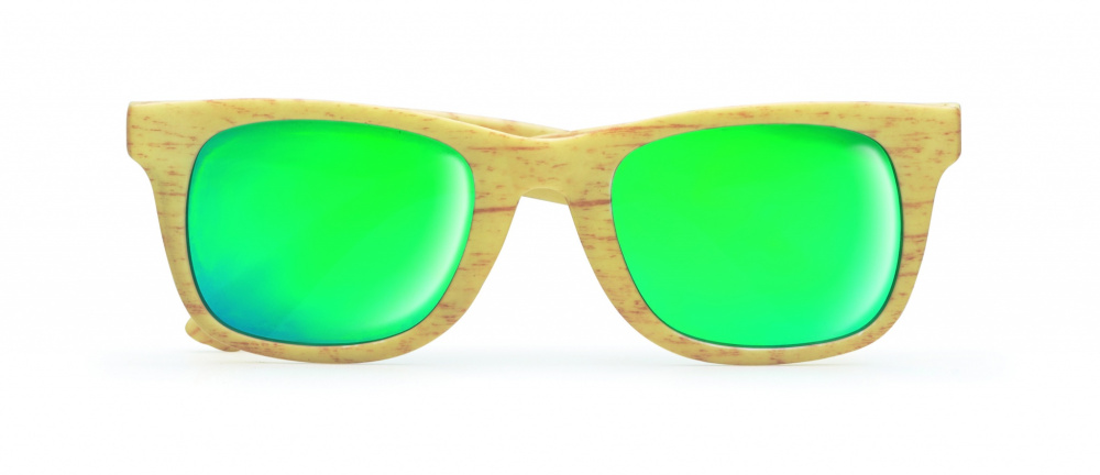 Logotrade promotional products photo of: Wooden look sunglasses MAARDU