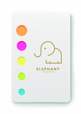 Logo trade promotional gifts picture of: Page markers pad