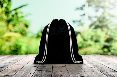 Logotrade promotional product picture of: 220gr/m² canvas 2 function bag