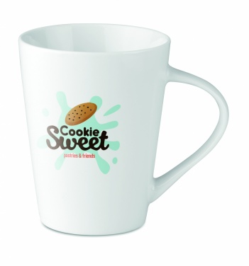 Logotrade promotional product picture of: Porcelain conic mug 250 ml