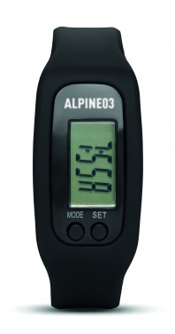 Logo trade corporate gifts image of: Pedometer bracelet FIT SET