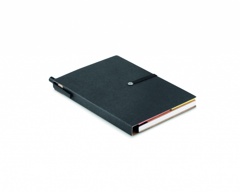 Logotrade advertising product image of: Notebook w/pen & memo pad