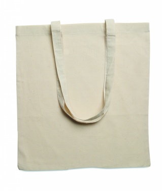 Logo trade promotional giveaways picture of: 140gr/m² cotton shopping bag