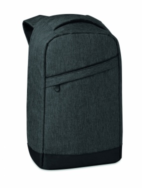 Logo trade promotional giveaway photo of: 2 tone backpack incl USB plug