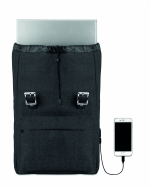 Logotrade advertising product image of: Backpack in 600D polyester