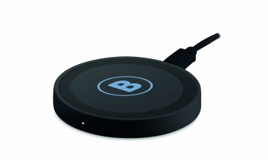 Logo trade promotional merchandise photo of: Small wireless charger 5W